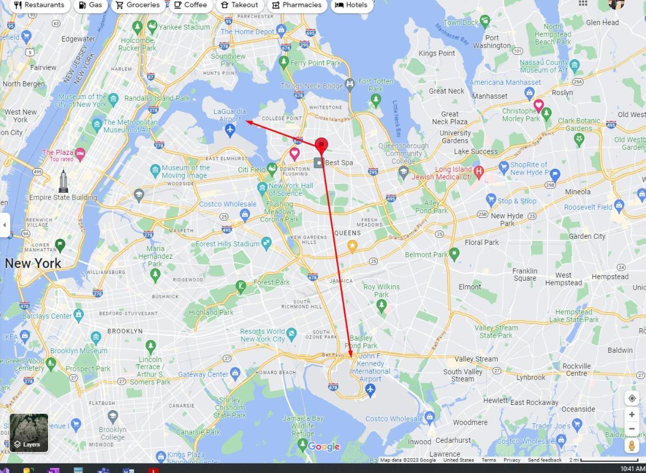 Separate Big Room Near Jfk And Laguardia Airport New York Kültér fotó